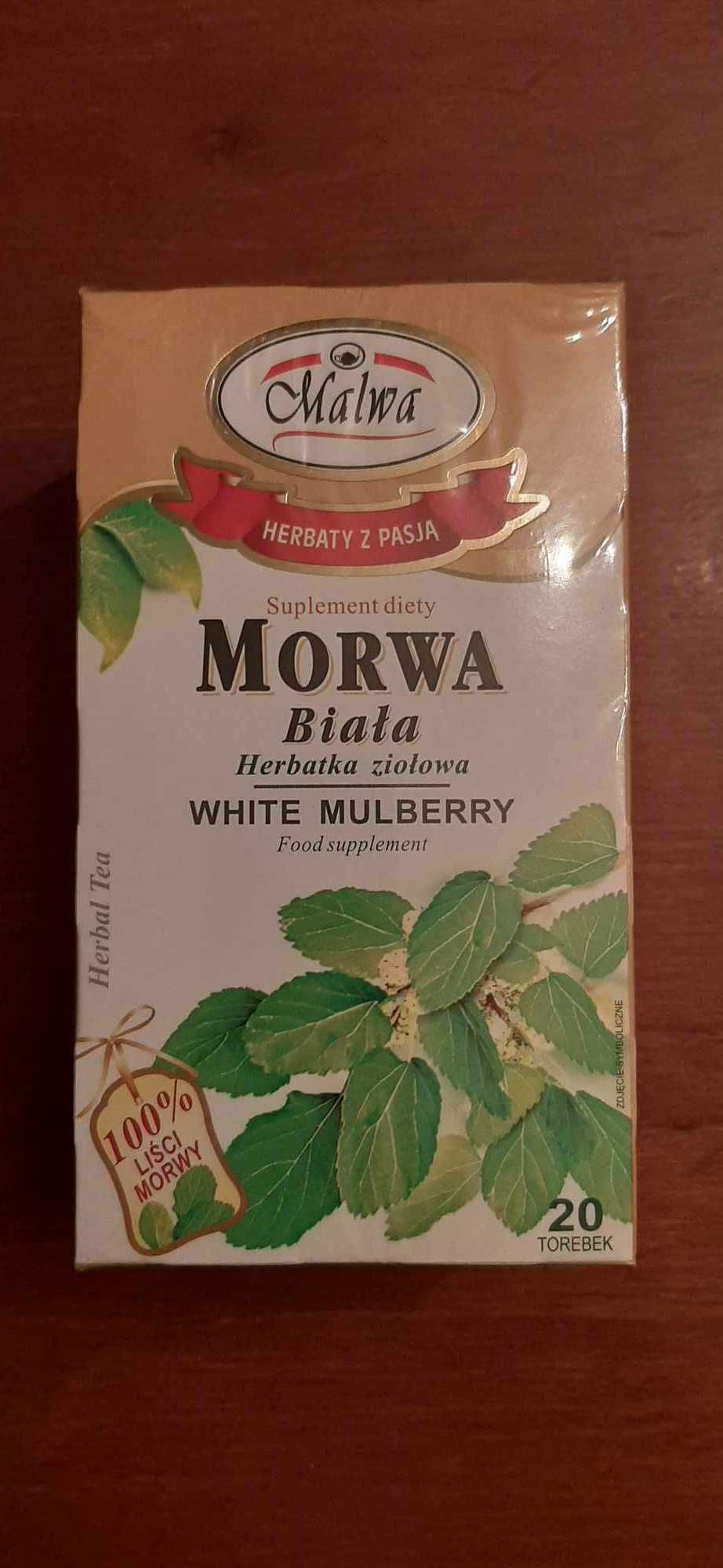 Herbatka ziołowa Suplement diety - Morwa biała (20 torebek)