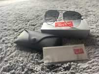 Okulary przeciwsłoneczne oryginalnej firmy Ray-Ban, model Aviator
