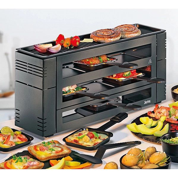 Raclette/piec do mini-pizzy, dla 6 os., 46 x 16 x 21,5 cm PIZZARACLETT