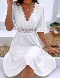 Suknia biała ślubna