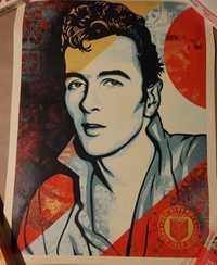 Serigrafia Shepard Fairey Obey Giant Joe Strummer The Clash