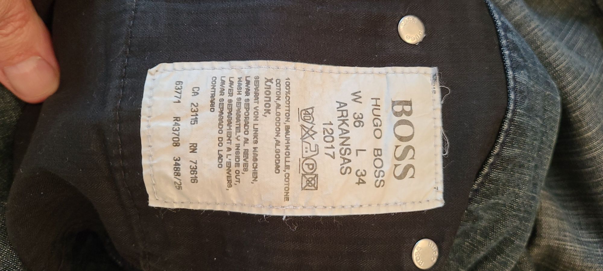 BOSS Hugo Boss. 1Джинсы штаны брюки W36 L34
