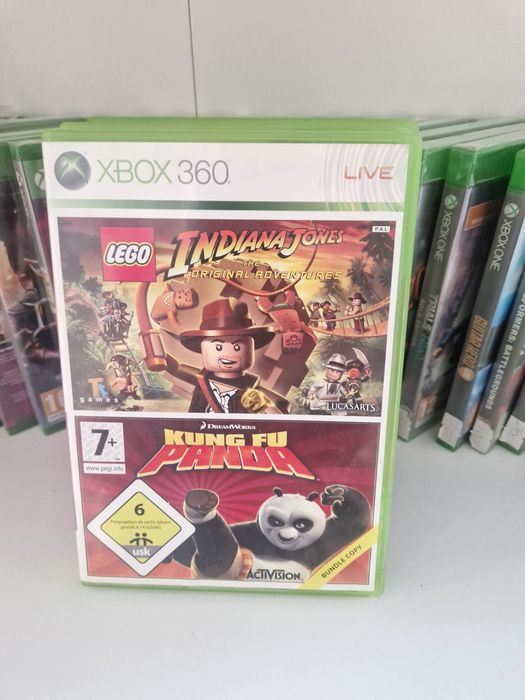 Lego indiana Jones i kung fu panda xbox 360