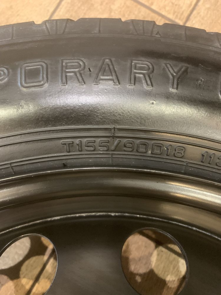 Докатка, запаска. Dunlop r18. Домкрат. BMW X5, X6, E70/71, F15/16.