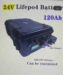 Akumulator Litowo-żelazowo-fosforowy LiFePO4 24V 120Ah