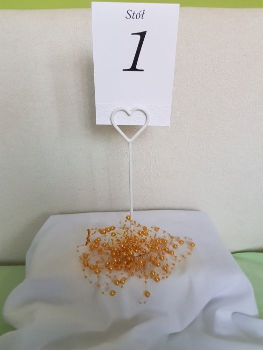 Numery / numerki na stół Wesele Ślub