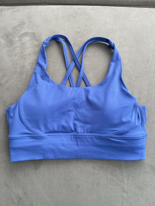 Спортивний костюм жіночий синій, М, топ та лосини