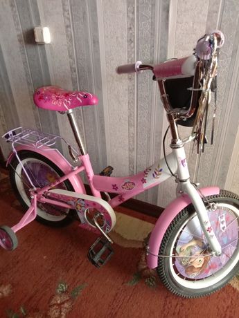 Велосипед для дівчинки 6-ти років