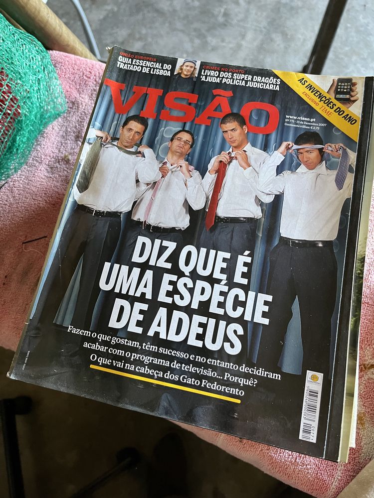 Revistas antigas da Visão