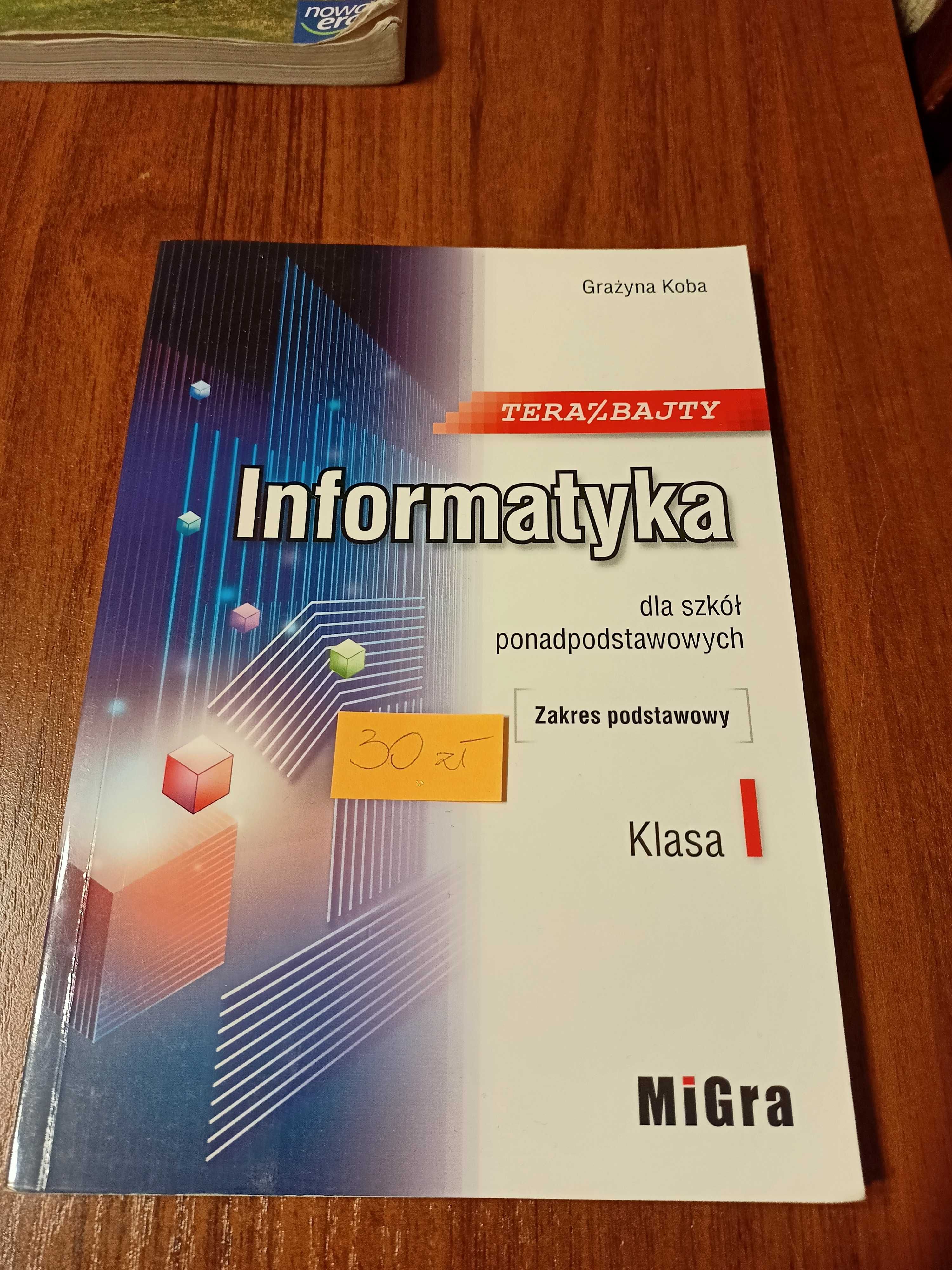 Podręcznik Informatyka kl1 - MiGra