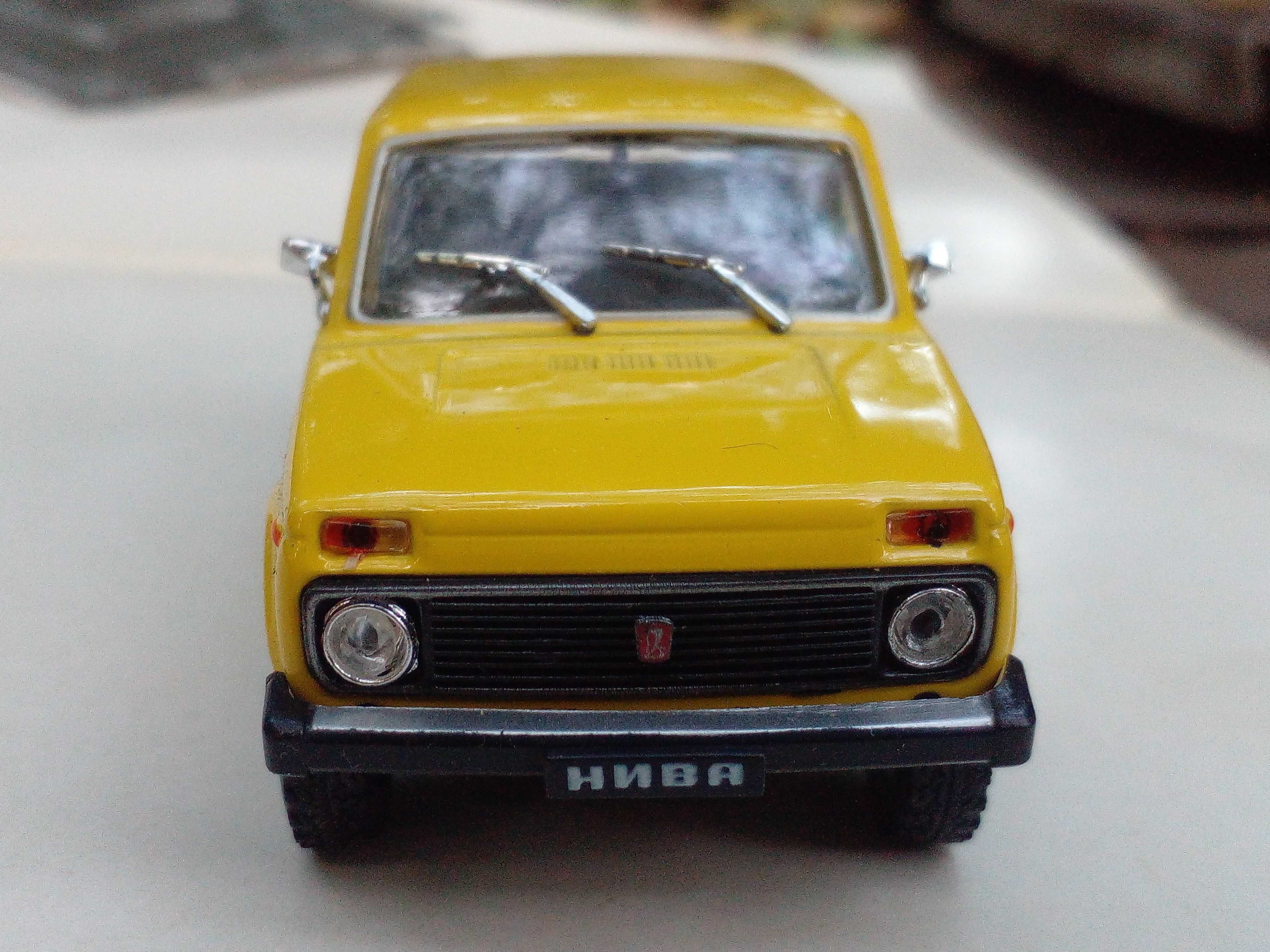 Масштабная модель автомобиля ВАЗ 2121 Нива, Китай. Автолегенды