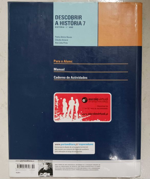Manual + Cad. Atividades "Descobrir a História 7"