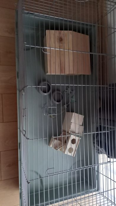 Duża klatka dla królików,swinki morskiej innych gryzoni