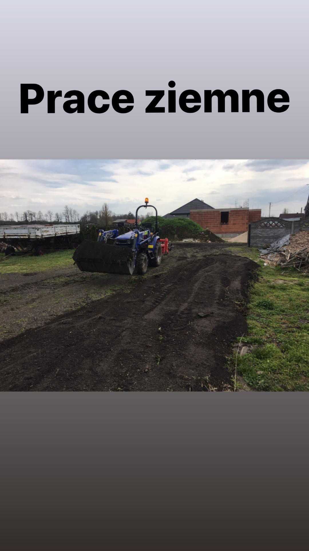AgriDenis Minitraktorek Glebogryzarka Zakładanie trawników Karczowanie
