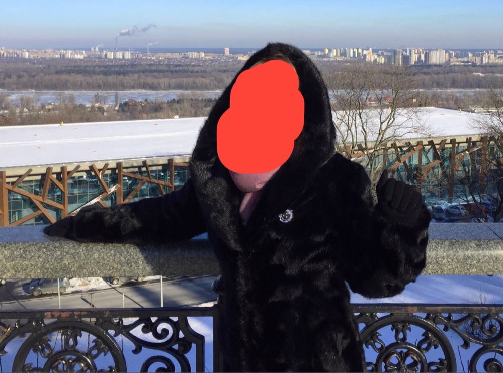 Норковый полушубок