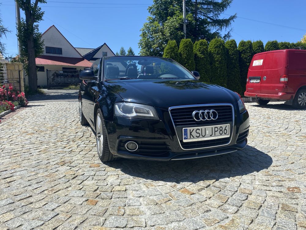 Audi A3 kabriolet 2.0 tdi s line !!!NOWE OPONY l !!