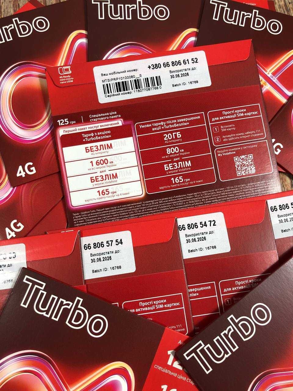 Vodafone Turbo Безлим 4G
