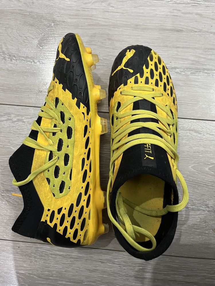 Korki buty do gry w nogę puma żółte czarne