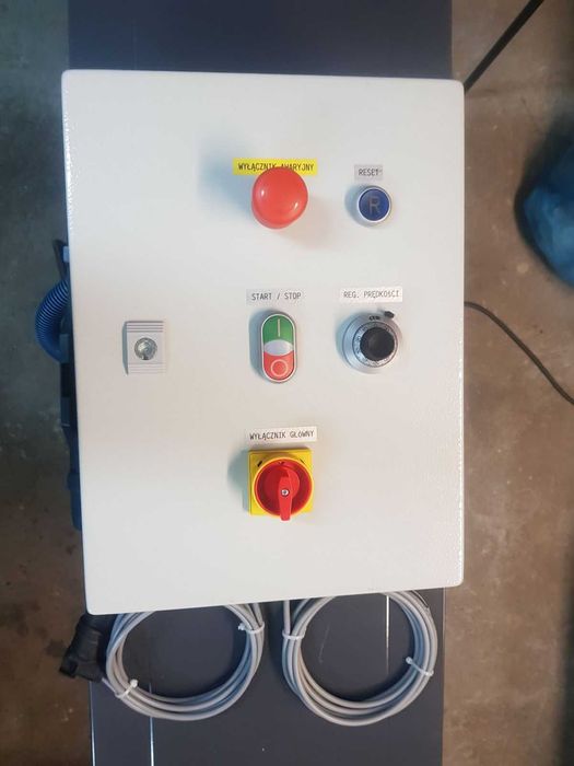 Skrzynka sterownicza z regulacją prędkości silnika 0,75kW 3F