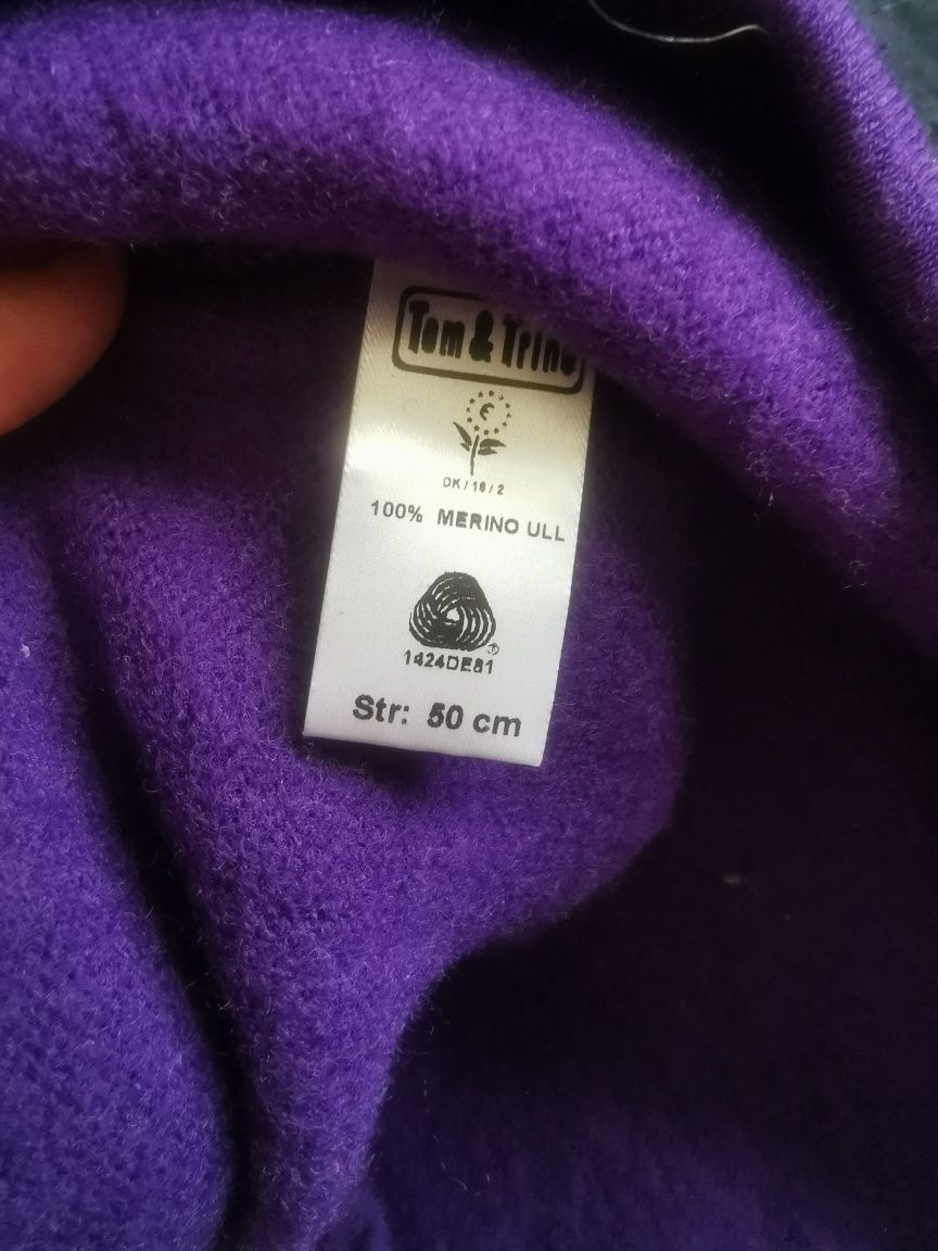 Kombinezon dla dziewczynki merino wool 50