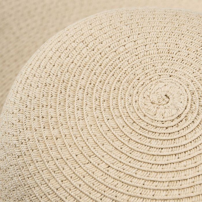 Betlewski Kapelusz słomkowy damski letni na plaże beżowy PANAMA