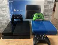 Ps4+Xbox 360 Limited Edition USA NTSC Blue+Gratis