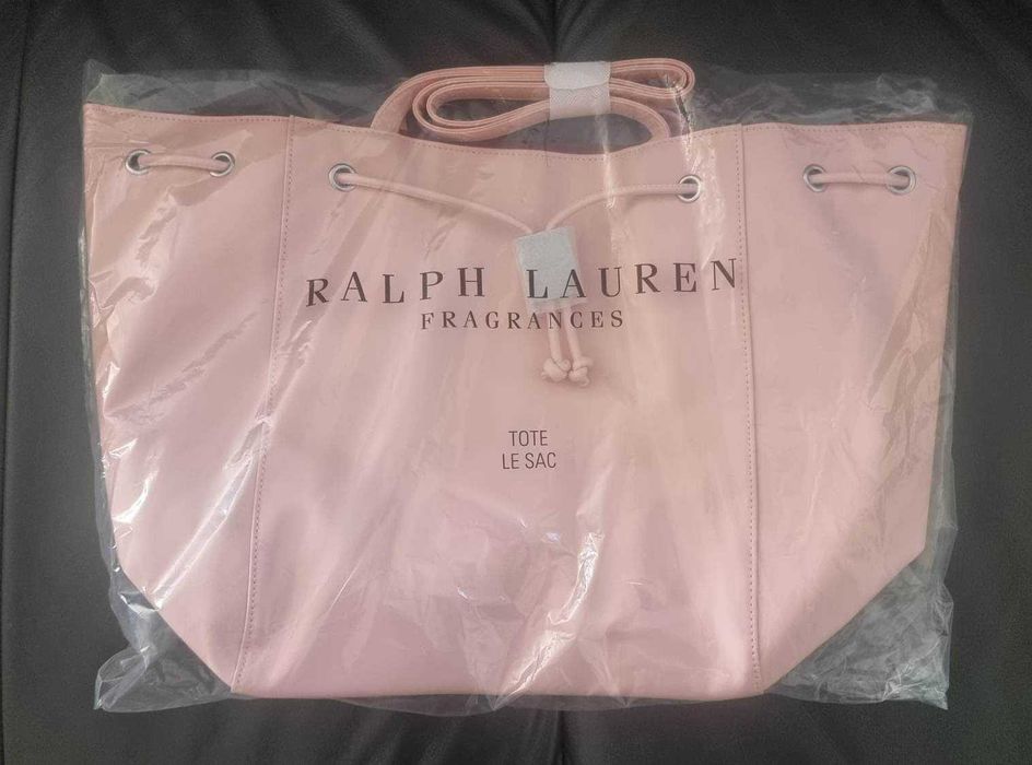 Torebka Ralph Lauren Romance Nude Pink Blush Luxury