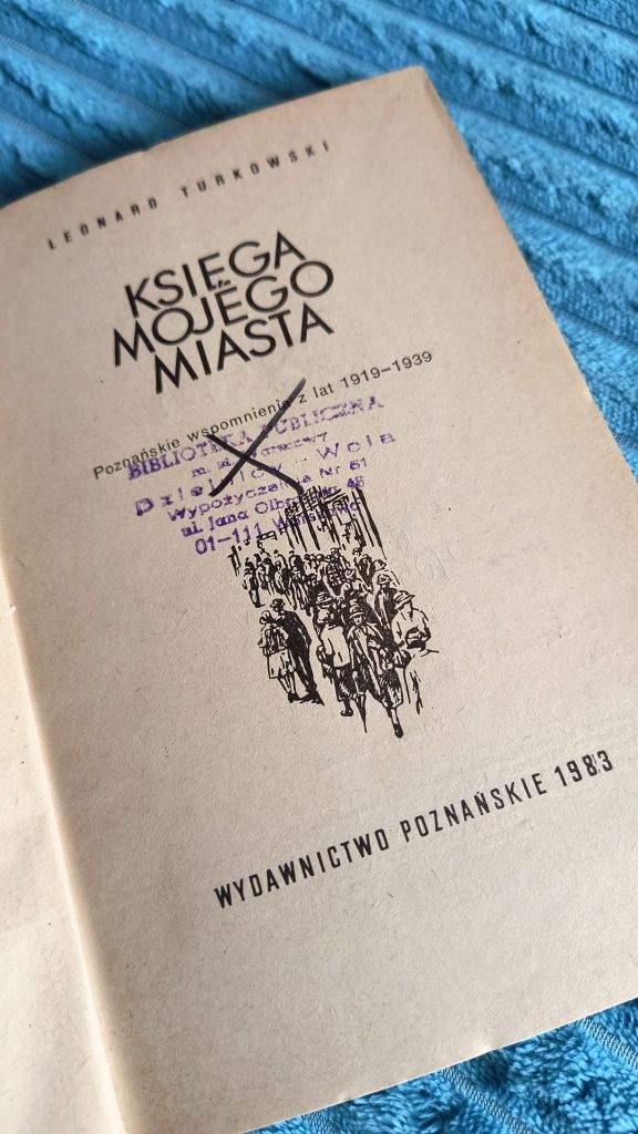 Księga mojego miasta Leonard Turkowski