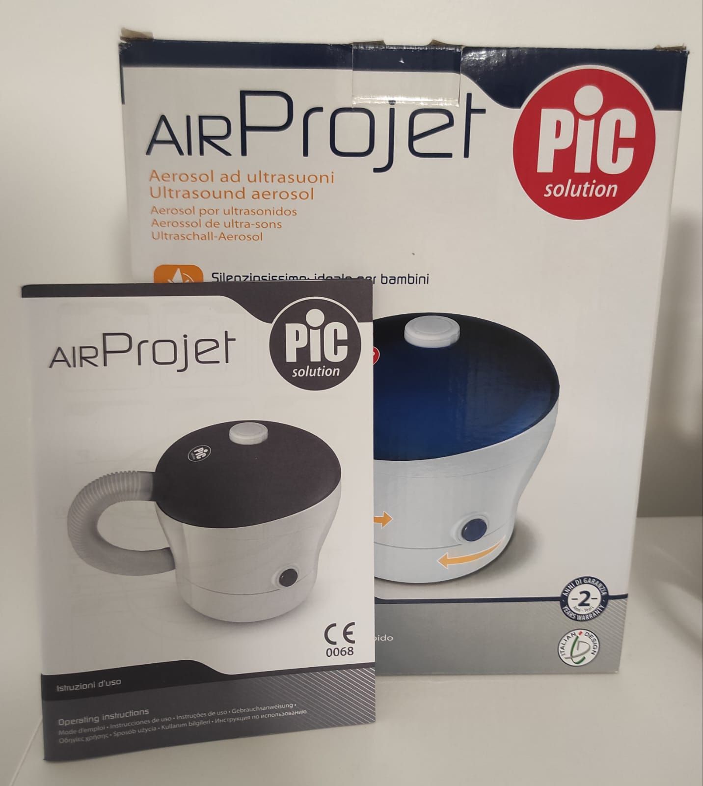 PIC air project Aerossol ultrassons