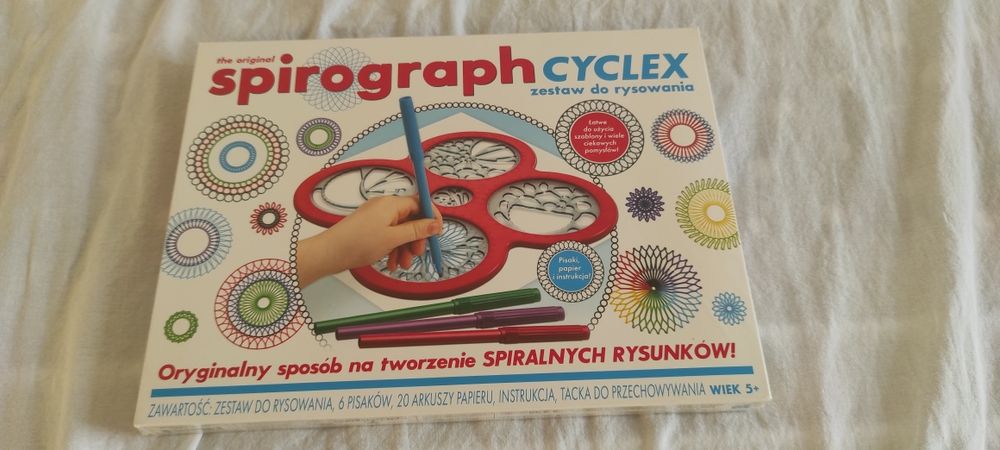 Spyrograph Cyclex zestaw do rysowania