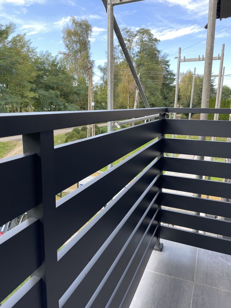 Balustrady Aluminiowe aluminium Balkony