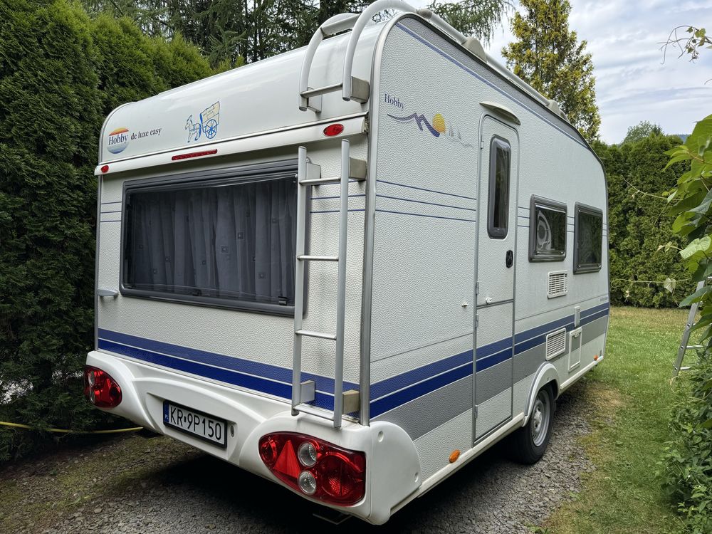 Hobby De Luxe Easy 400 KB, klima Dometic,Mover,markiza,przynamiot itd