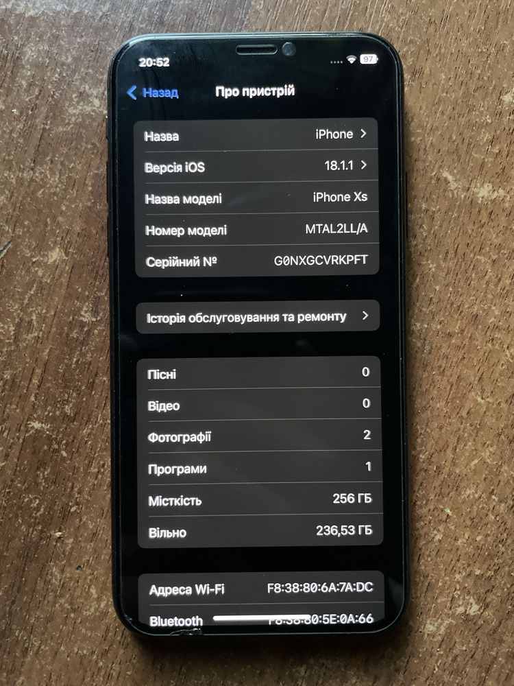 iphone xc 256 в робочому стані