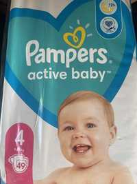Підгузники Pampers active baby 4  49 штук