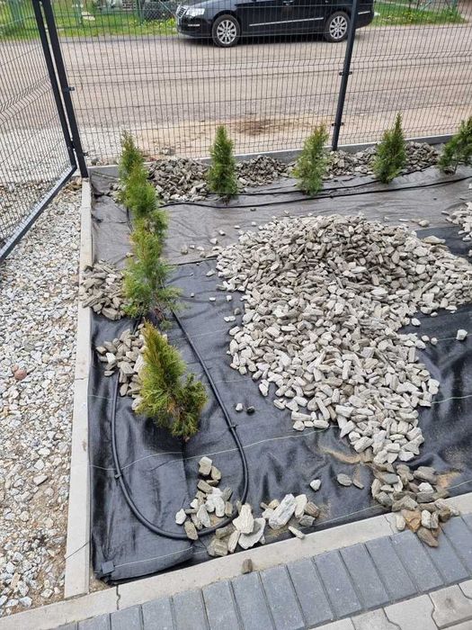 Kora kamienna, kamień do ogrodu, Kora ogrodowa, granit, mieszanka