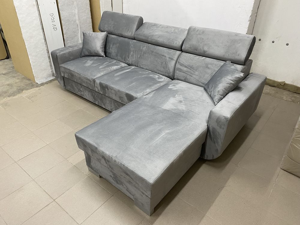 Narożnik od producenta szybka realizacja tkaniny do wyboru transport