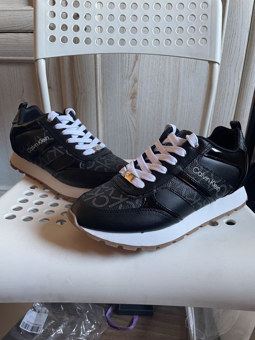 37 38 24 38 Calvin Klein кросівки кроссовки кеди кеды черные чорні