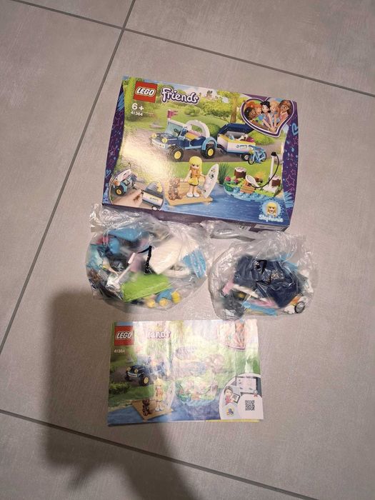 KOMPLETNE LEGO Friends 41364 Łazik z przyczepką Stephanie, GRATISY