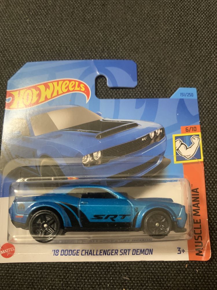 Hot Wheels 18 Dodge Challenger SRT Demon