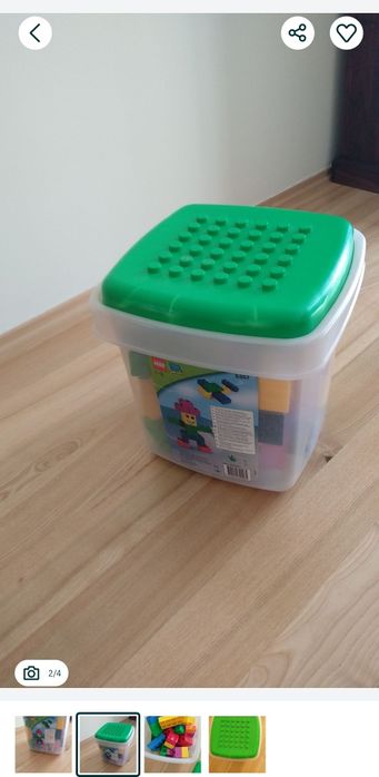 Lego quatro dla najmlodszych