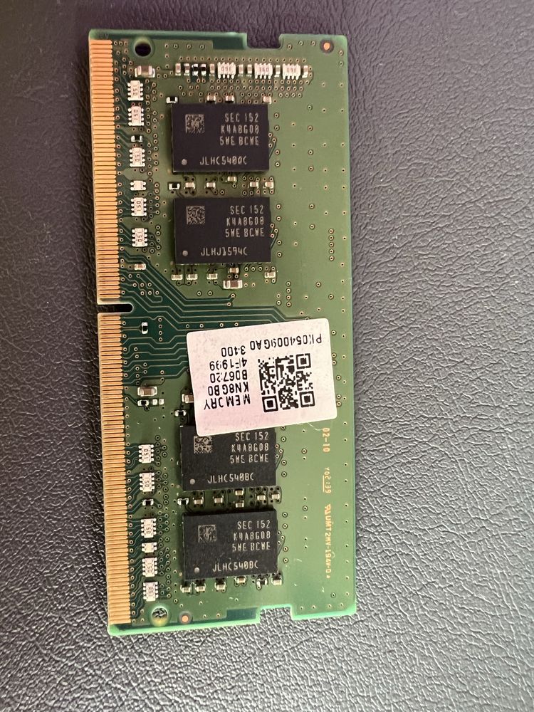 Оперативная память для ноутбука ddr4-3200 8+8gb