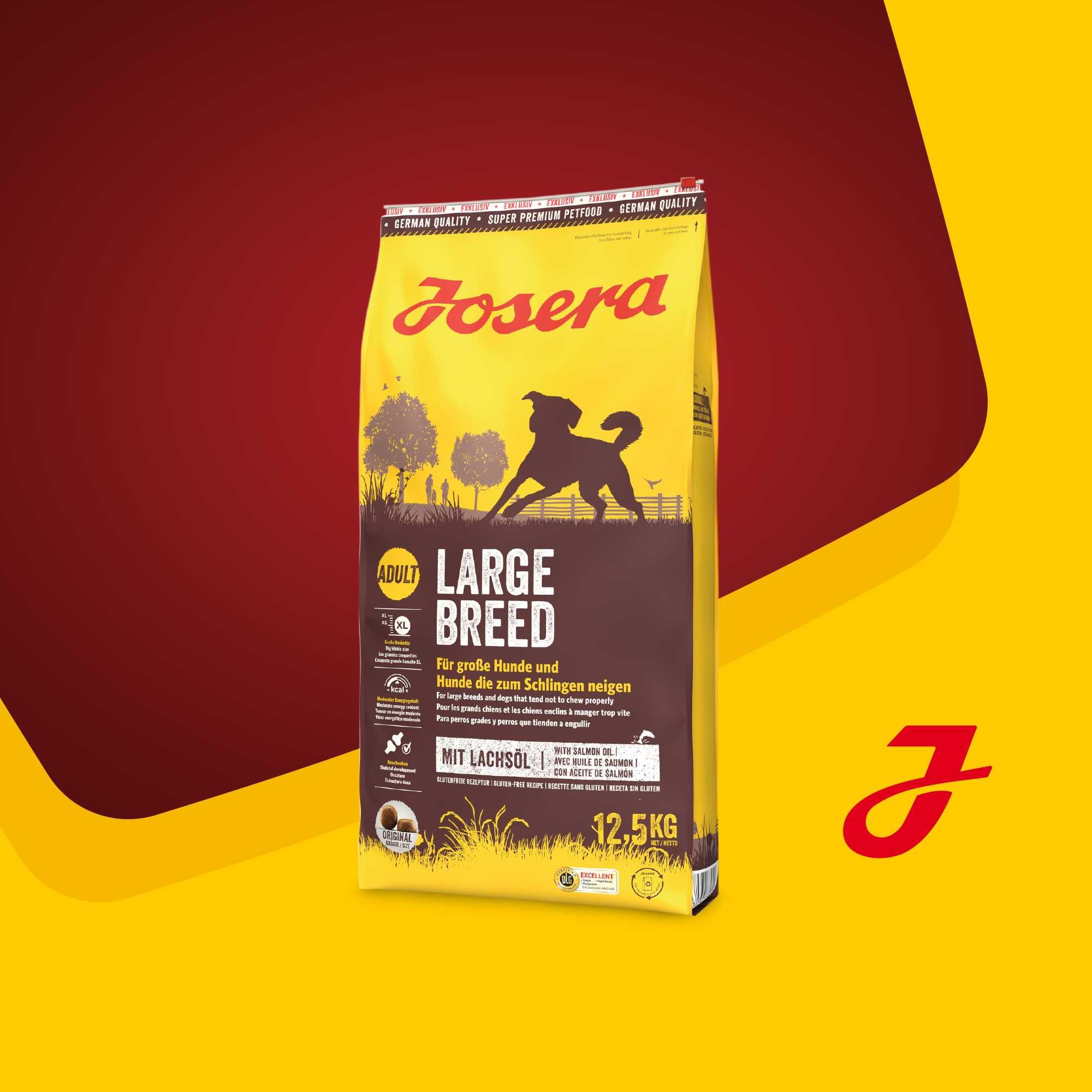 -20% JOSERA Large Breed 12,5кг. Корм для великих порід собак