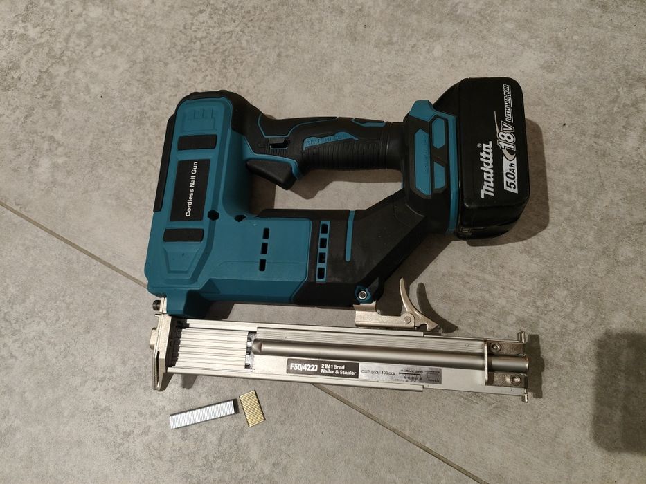 Gwoździarka na gwoździe i zszywki na baterie Makita