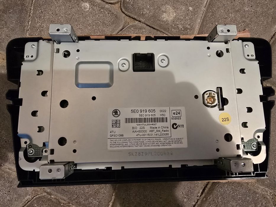 Radio Bolero Skoda Octavia 3