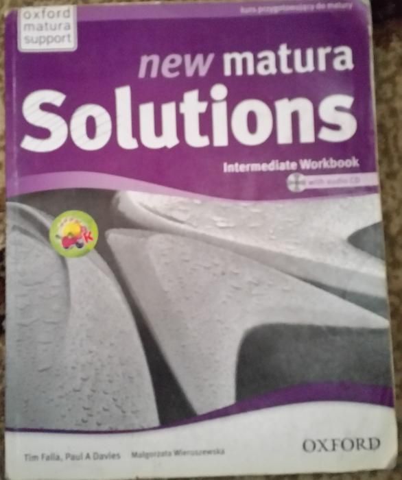 New Matura Solutions Intermediate. Workbook + CD