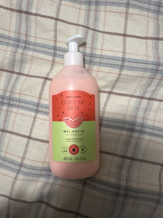 Kit Completo Cuide-se Bem Melancia – Esfoliante + Creme + Gel |Novo