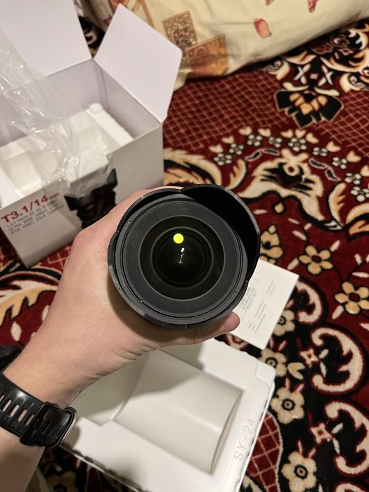 samyang T3.1 14mm ef sinema обєктив кіношний