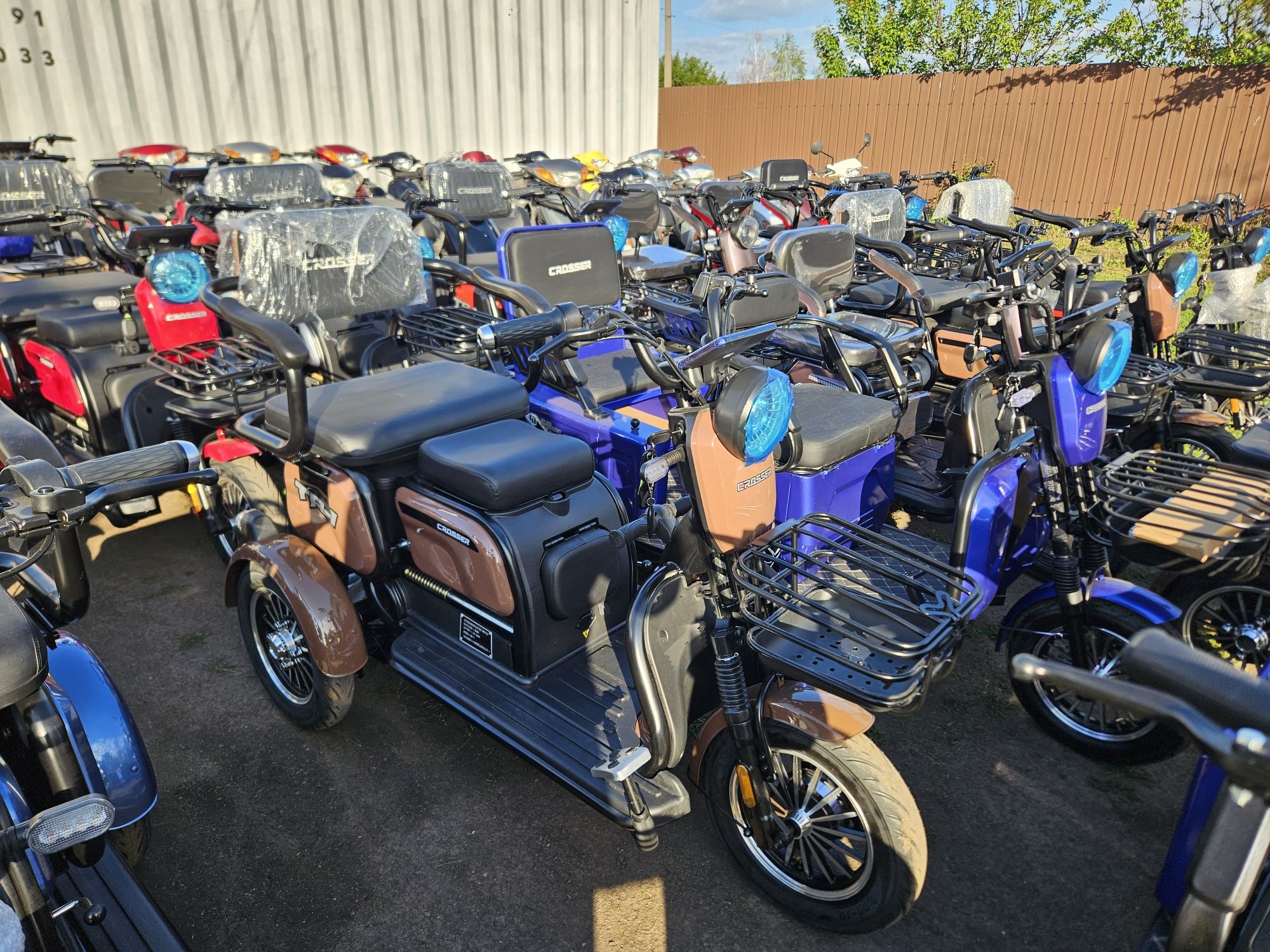 Продажа Crosser tr1  электротрайк электротрицикл трехколесный мот