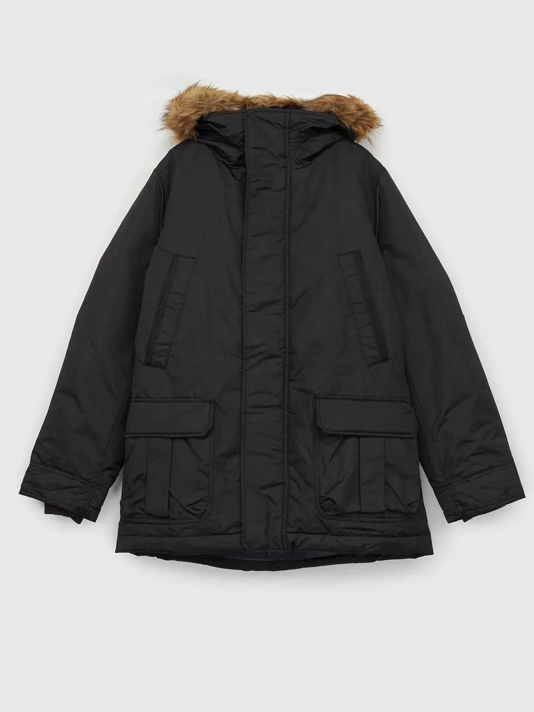 GAP - 75% Nowa Zimowa kurtka z kapturem Cold Control męska zimowa L