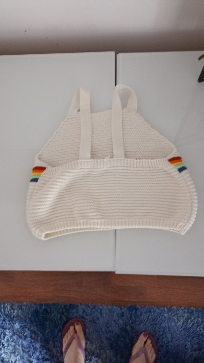 Top de malha Zara 10A